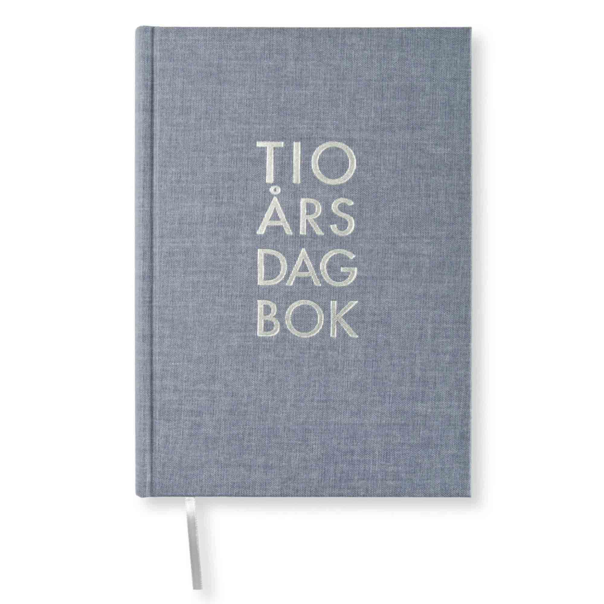 10-års Dagbok Paperstyle A5 Denim