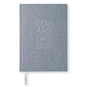 5-års Dagbok Paperstyle A5 Denim
