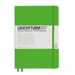 Leuchtturm Notebook A5 Hard Fresh Green 249p linjerad