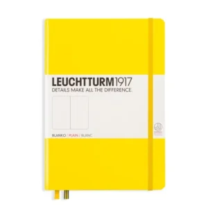 Leuchtturm Notebook A5 Hard Lemon 249p olinjerad