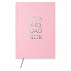 5-års Dagbok Paperstyle A5 Tea Rose