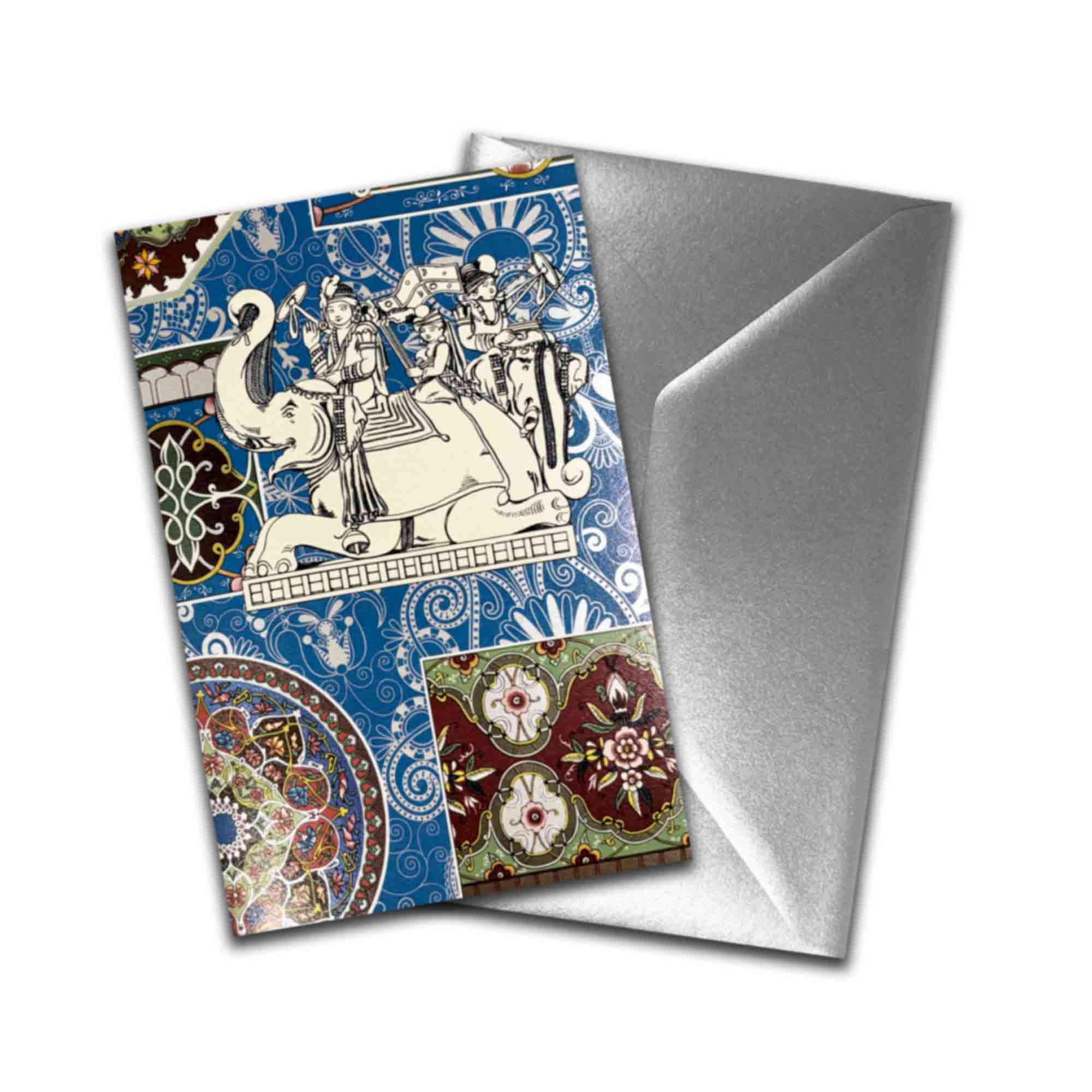 ROSSI Kort & Kuvert Indian Silver ROSSI Kort & Kuvert Indian Silver