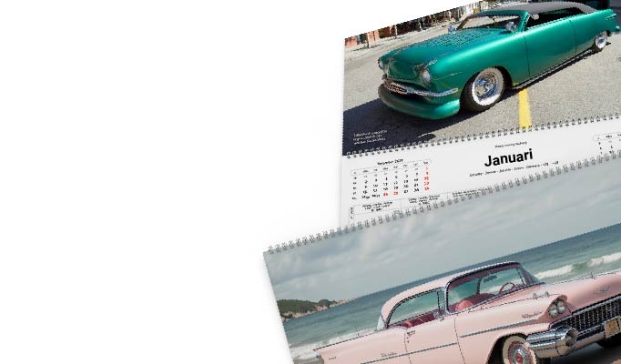 Kalendrar med bilar