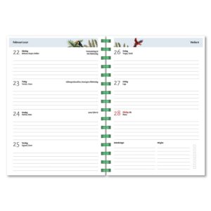 Personlig almanacka Djungel uppslag