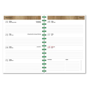 Personlig almanacka Ek uppslag