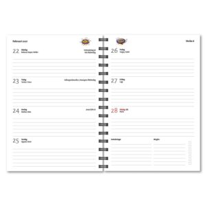 Personlig almanacka Epic uppslag