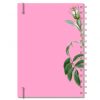Personlig almanacka Höstnypon rosa baksida