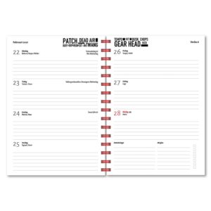 Personlig almanacka Musiker Wallstars uppslag