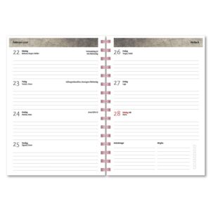 Personlig almanacka Vintage älg uppslag