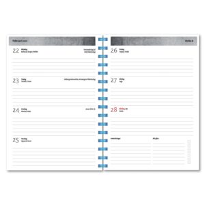 Personlig almanacka Vintage katt uppslag