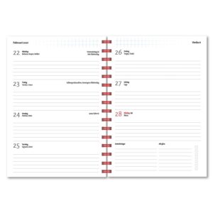 Personlig almanacka elev Äpple uppslag