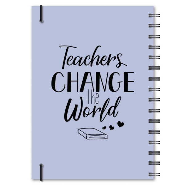 Personlig almanacka lärare Change baksida