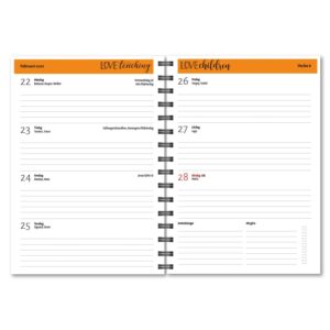 Personlig lärarkalender Love uppslag