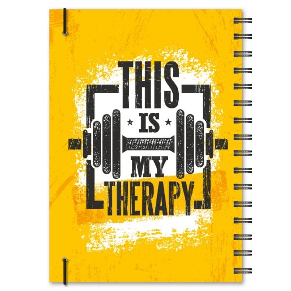 Personlig träningsalmanacka My Therapy baksida