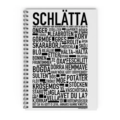 Skrivbok Wallstars Schlätta