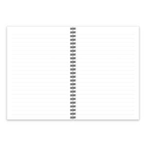 Anteckningsbok A5 Äpplen linjerad Uppslag