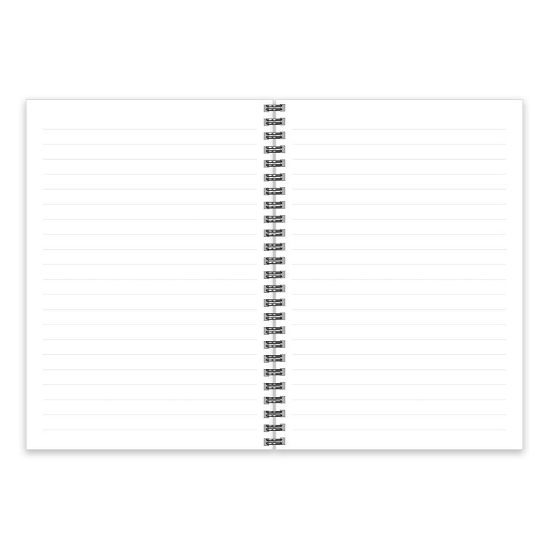 Anteckningsbok A5 Svampar linjerad Uppslag