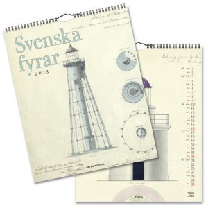 Väggkalender Svenska Fyrar 2023