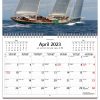 Väggkalender Yachting 2023 Uppslag