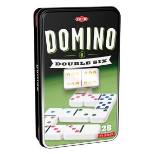 Domino dubbel 6 plåtask
