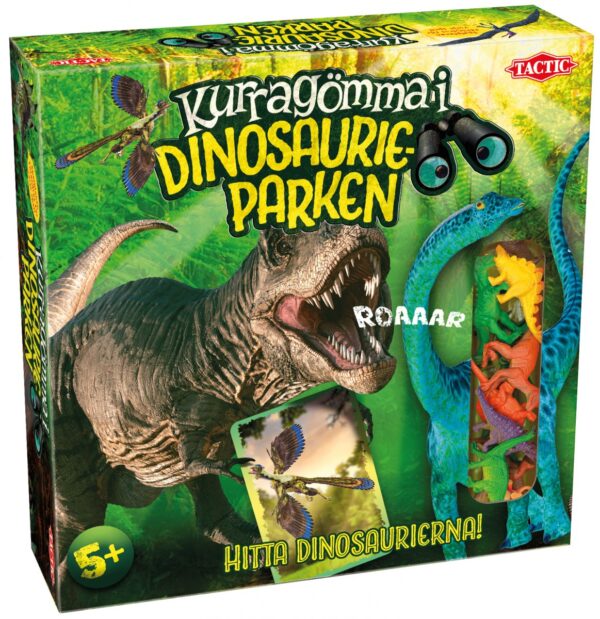Barnspel Kurragömma i Dinosaurieparken