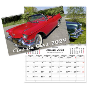Väggkalender Classic Cars 2024