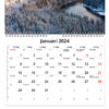 Väggkalender Sverige 2024 kalendarie
