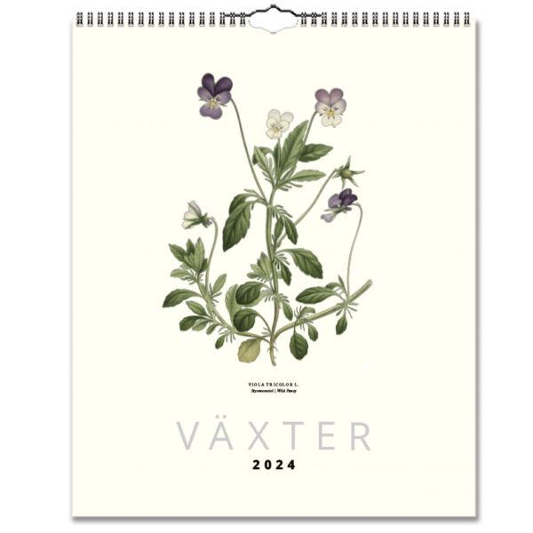 Väggkalender Växter 2024 omslag