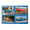 Vykort Classic Cars Kollage