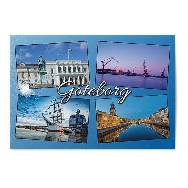 Vykort Göteborg Kollage 3
