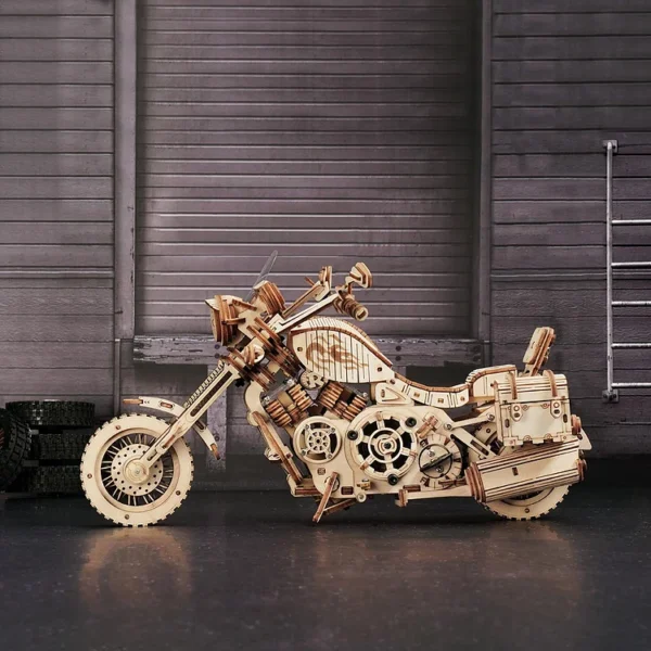3D Pussel Robotime Motorcykel 4