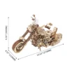 3D Pussel Robotime Motorcykel 8