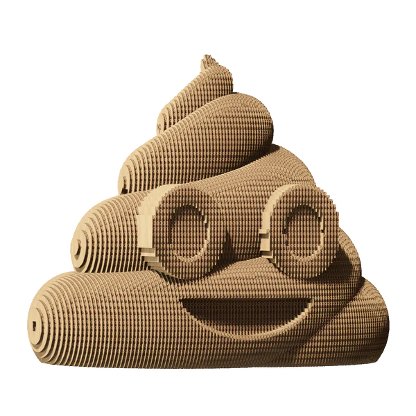 3D Pussel Skulptur Poop