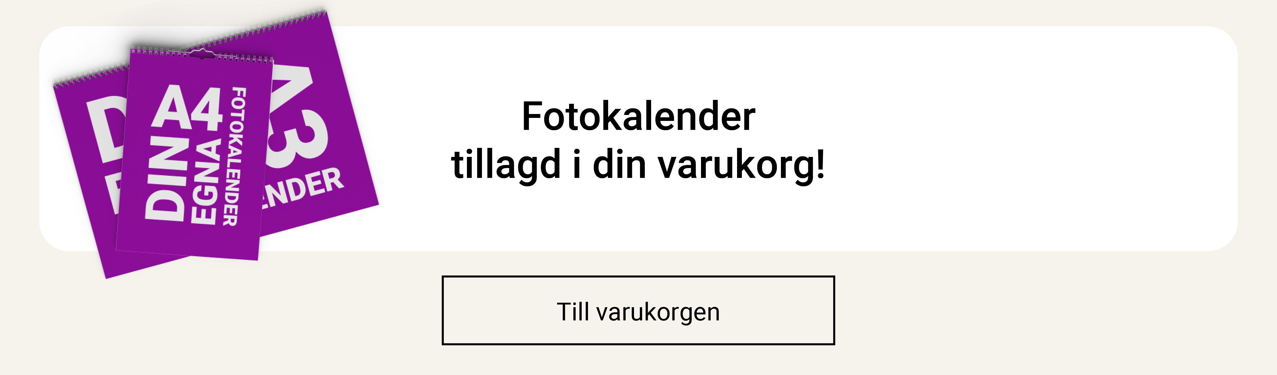 Till varukorgen Fotokalender