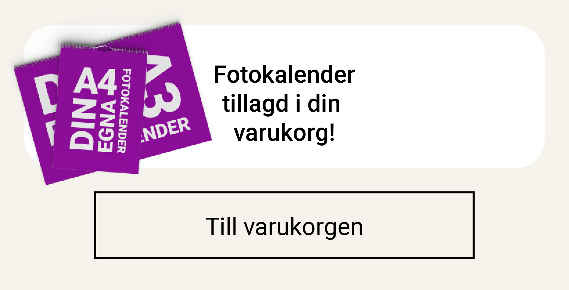 Till varukorgen Fotokalender