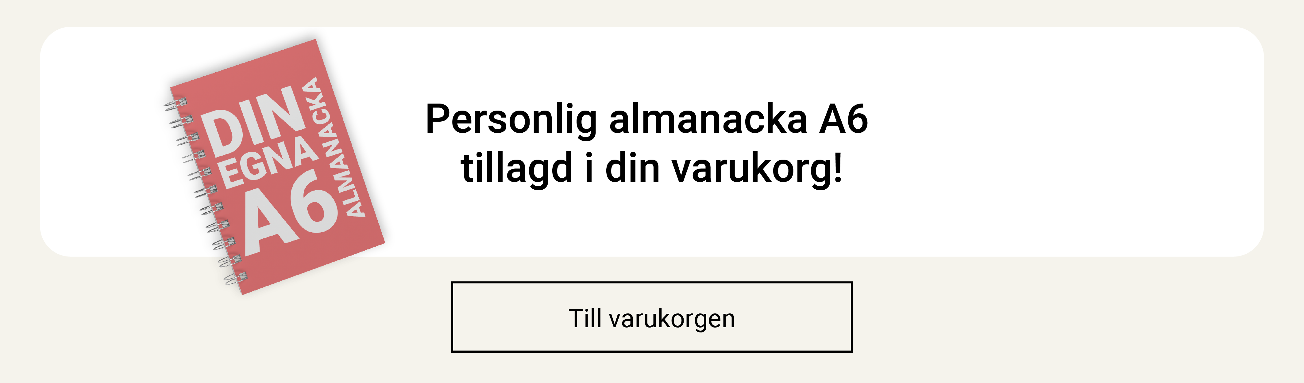 Till varukorgen PA A6 Till varukorgen PA A6