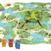 Barnspel Den Magiska Skogen spelplan