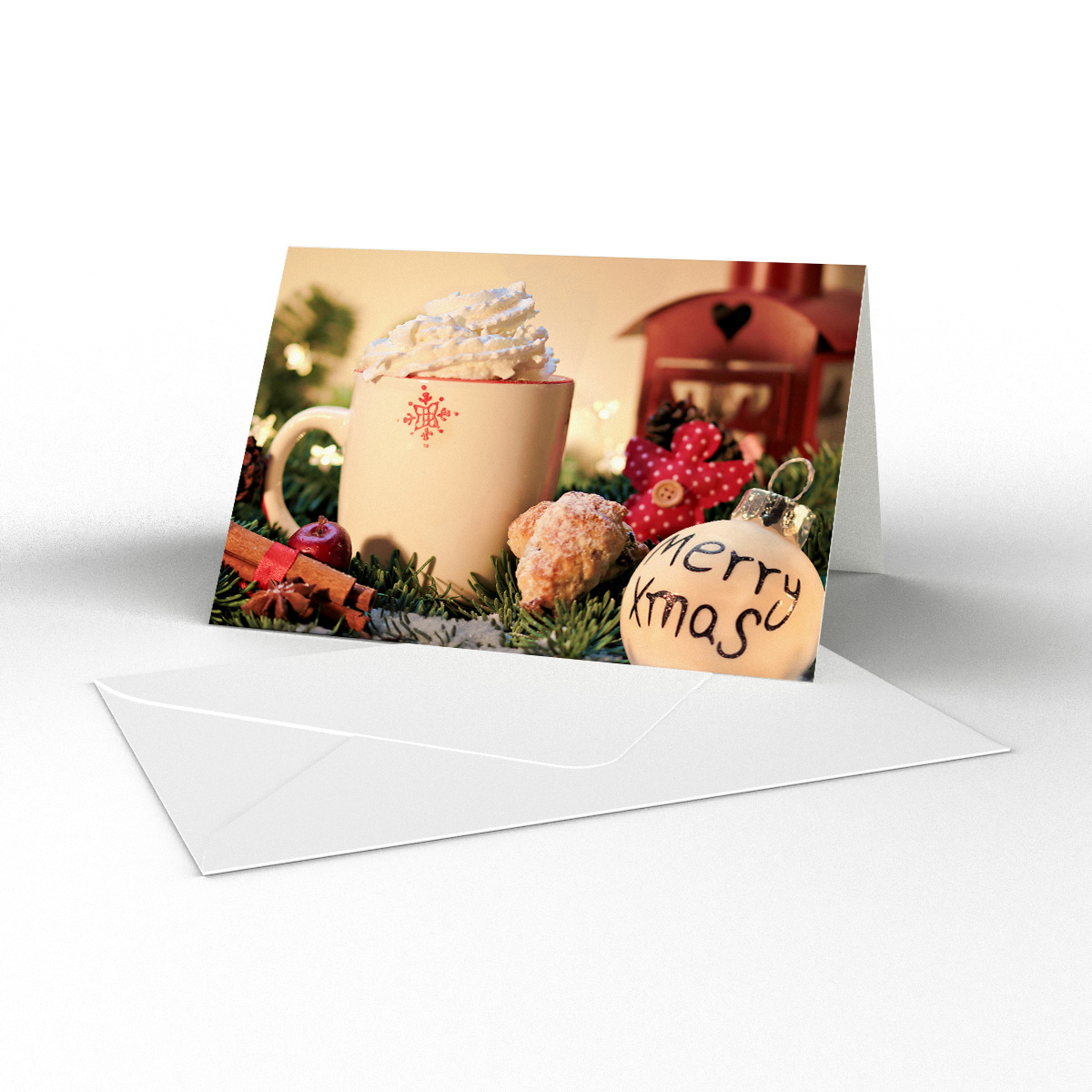 Julkort Choklad med grädde