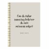 Anteckningsbok A5 Citat Mark Twain framsida