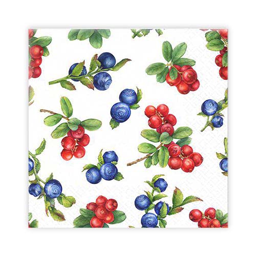 KAFFESERVETT 20P BLÅBÄR /LINGON KAFFESERVETT 20P BLÅBÄR /LINGON