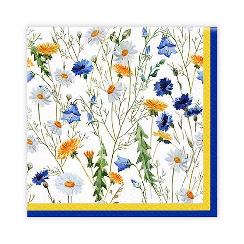 KAFFESERVETT 20P SOMMARBLOMMOR