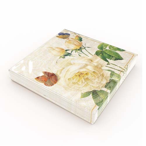 MATSERVETTER 20P ROS BEIGE förpackning