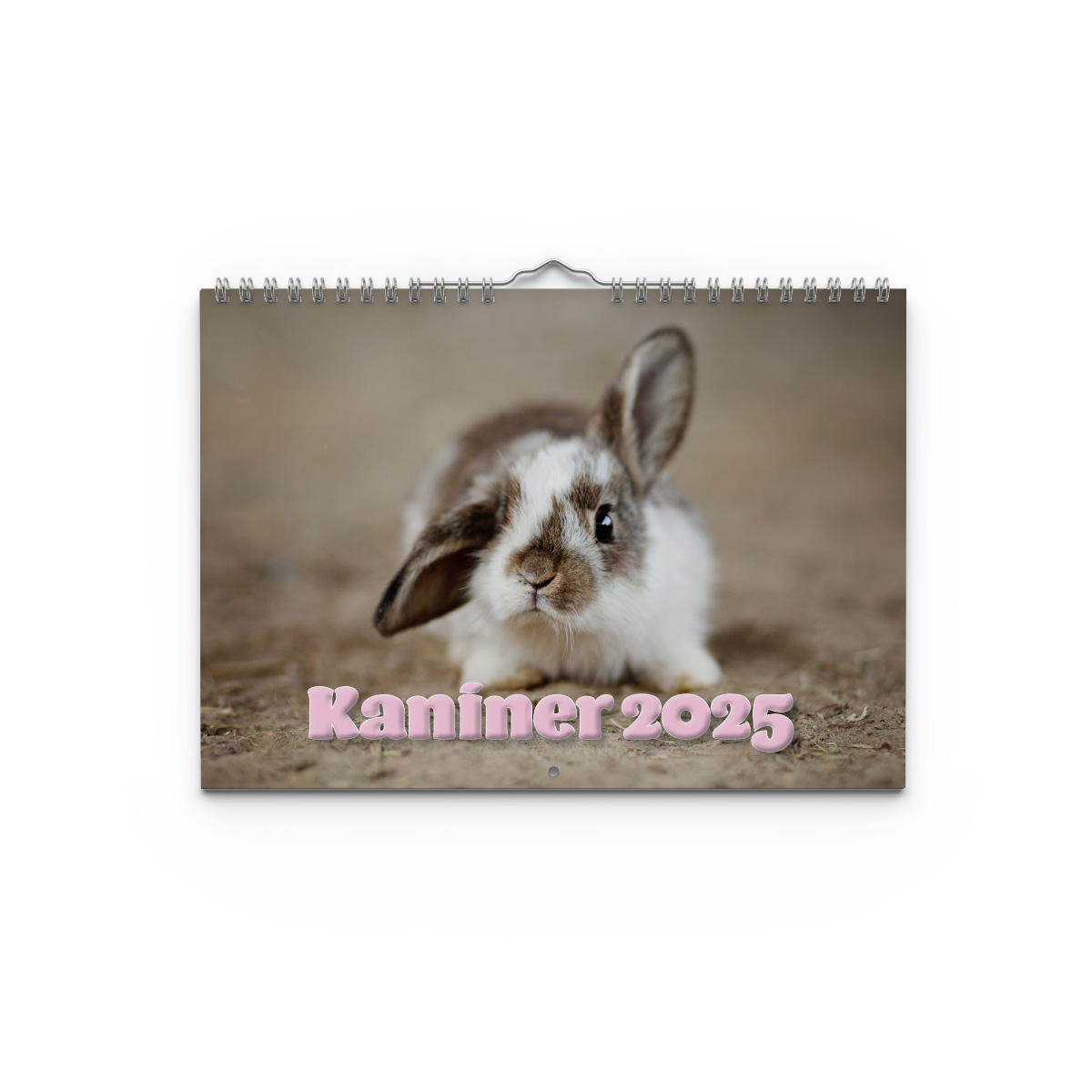 Väggkalender Kaniner Small 2025 Omslag