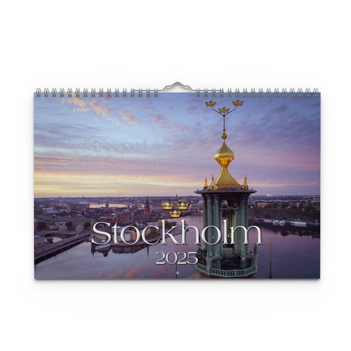 Väggkalender Stockholm 2025 Omslag