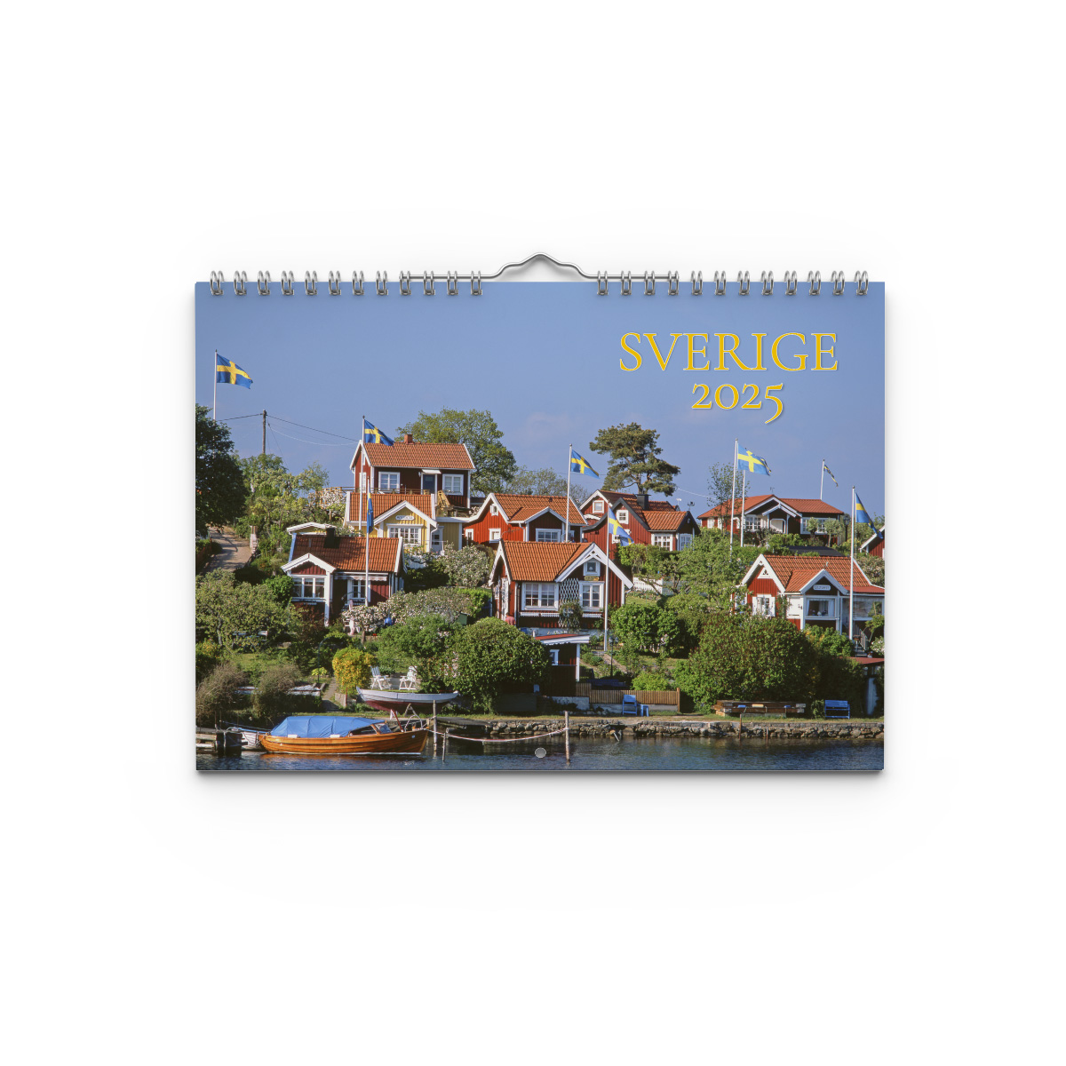 Väggkalender Sverige 2025 Omslag