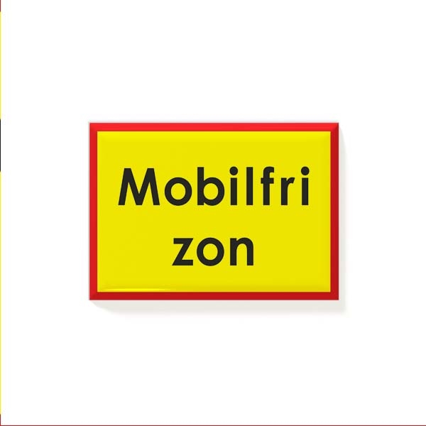 MAT1 Magnet Mobilfri Zon
