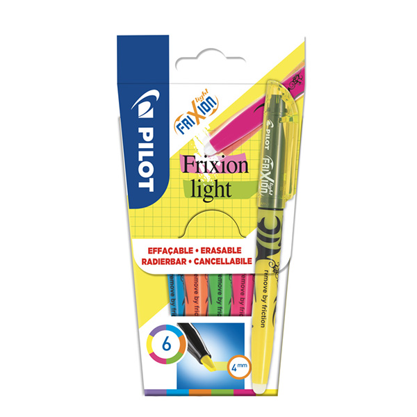 Pilot FriXion Light Set 6 färger