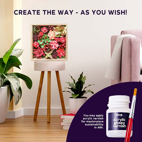 Pyssel vuxna Blommor lera Passion översikt 2