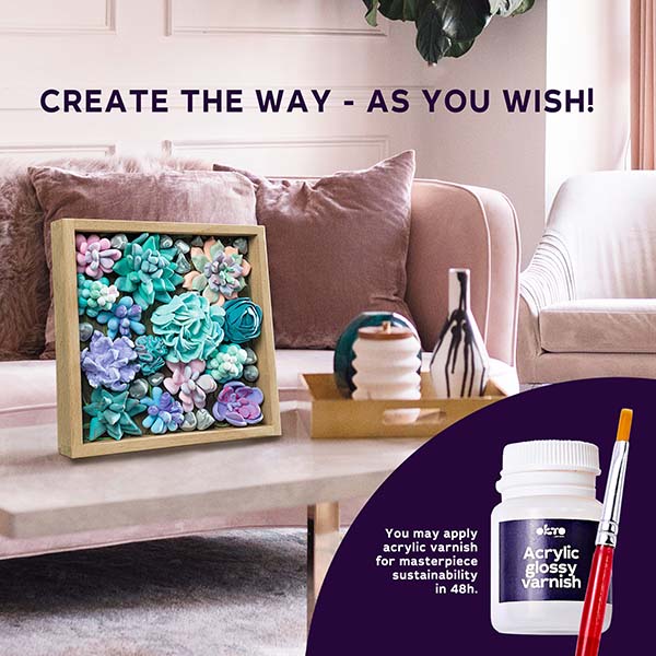 Pyssel vuxna Blommor lera Tenderness översikt 4