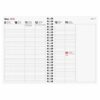 Almanacka A5 2024-2025 Natur uppslag